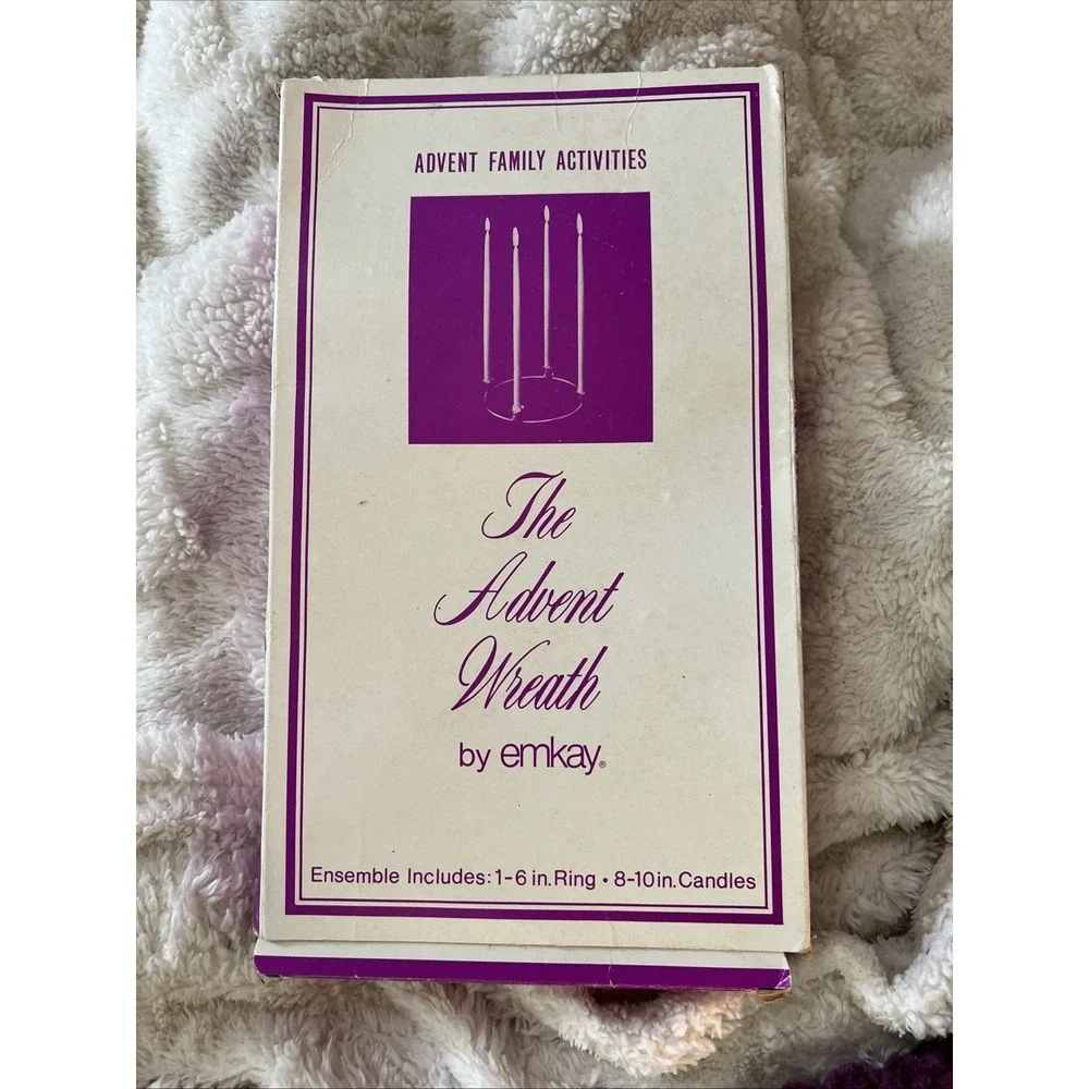 Vintage The Advent Wreath Emkay 6